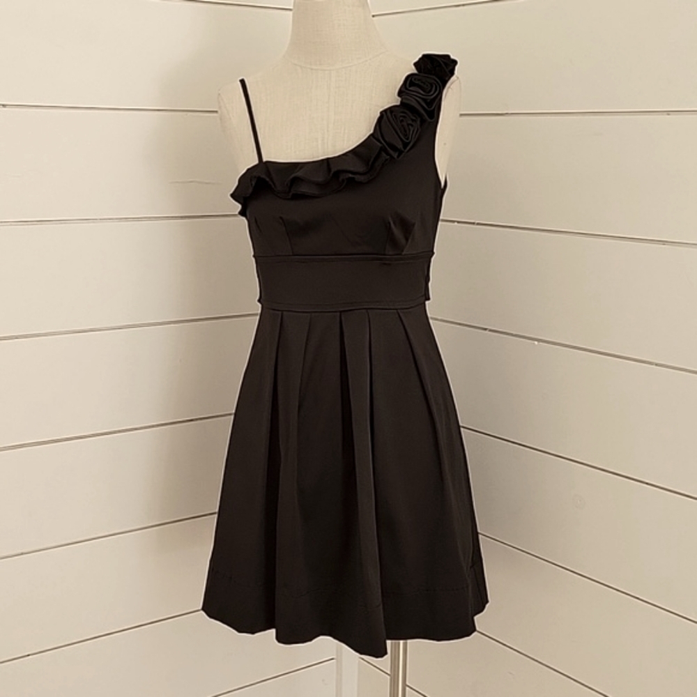 SPEECHLESS size 5 black formal mini dress